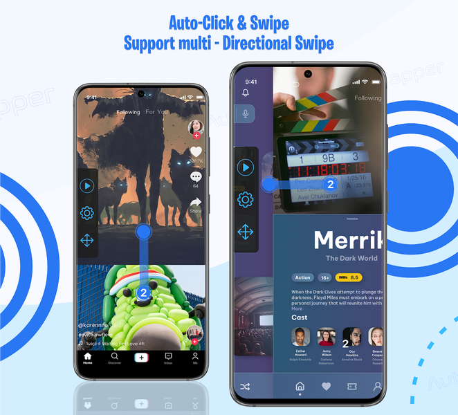 Auto Clicker - Auto Tapper App - عکس برنامه موبایلی اندروید