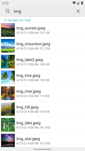 File Manager - File explorer - عکس برنامه موبایلی اندروید