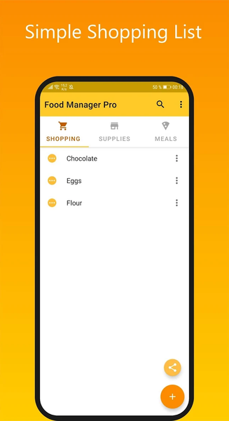 Food Manager - عکس برنامه موبایلی اندروید