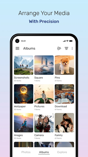 Gallery - Image screenshot of android app