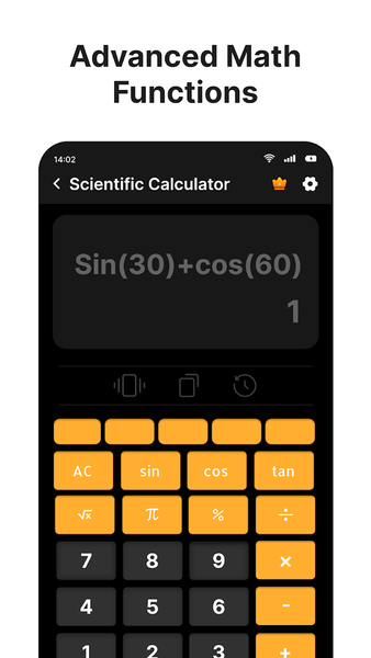 Scientific Calculator App - عکس برنامه موبایلی اندروید