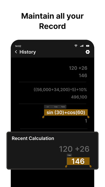 Basic Calculator For Android - Image screenshot of android app