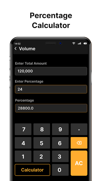 Basic Calculator For Android - Image screenshot of android app