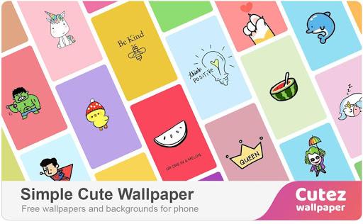 Simple Cute Wallpaper - Image screenshot of android app