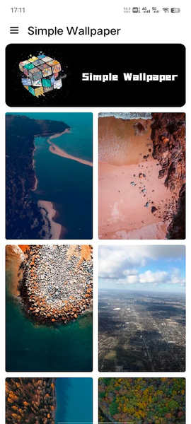 Simple Wallpaper-HD ۴K - عکس برنامه موبایلی اندروید