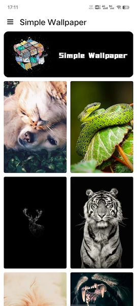 Simple Wallpaper-HD ۴K - عکس برنامه موبایلی اندروید