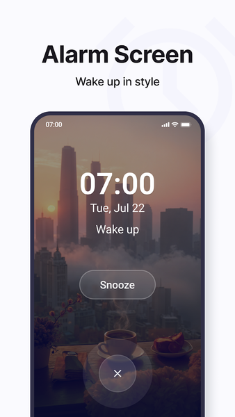 Alarm Clock - عکس برنامه موبایلی اندروید