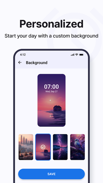 Alarm Clock - عکس برنامه موبایلی اندروید