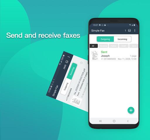 Simple Fax-Send Fax from Phone - عکس برنامه موبایلی اندروید
