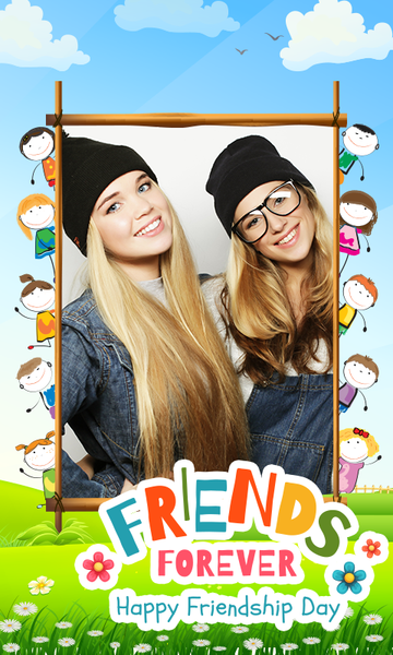 Friendship Photo Frames - عکس برنامه موبایلی اندروید