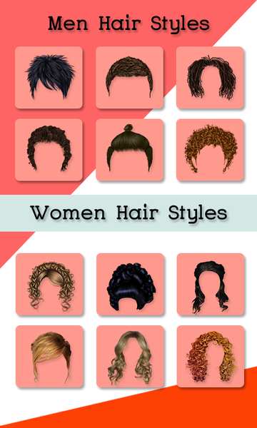 Hair Style Changer - Image screenshot of android app