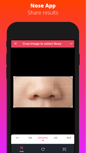 Nose App-A.I. Nose type detect - عکس برنامه موبایلی اندروید