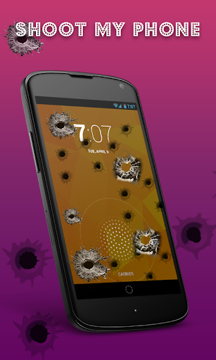 Shoot my phone - Image screenshot of android app