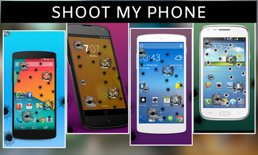 Shoot my phone - Image screenshot of android app