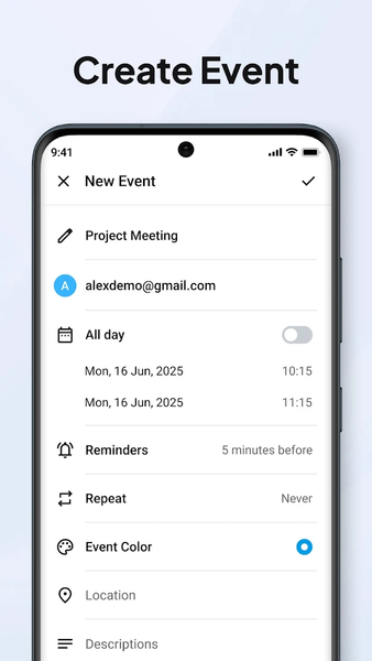 Calendar - عکس برنامه موبایلی اندروید