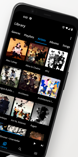 Shuttle Music Player - Image screenshot of android app