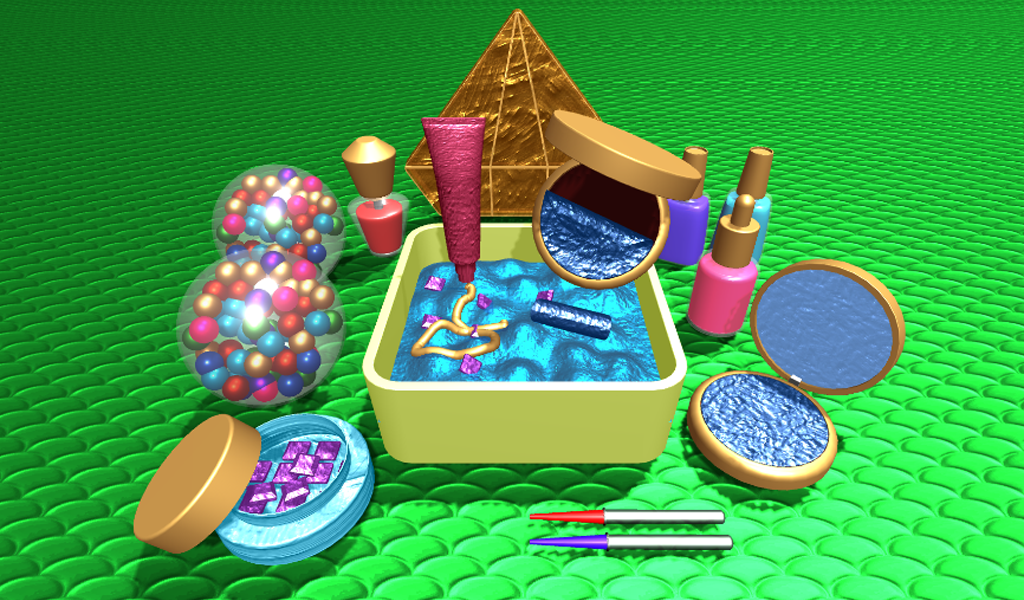 Makeup Slime DIY ASMR Games - عکس بازی موبایلی اندروید