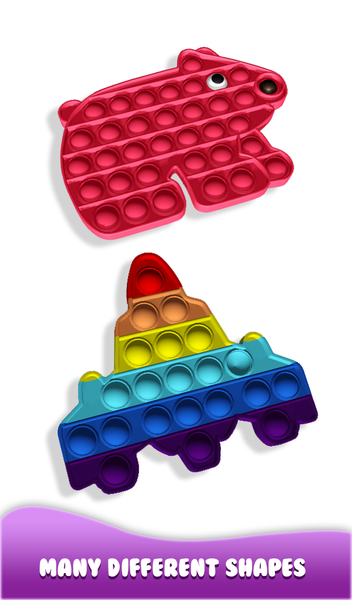 Pop It Anti Stress Simulator - Gameplay image of android game
