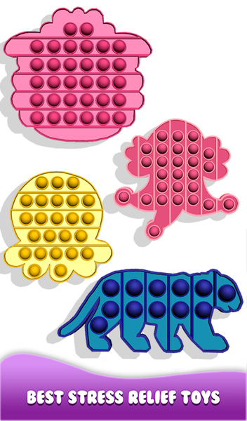 Pop It Anti Stress Simulator - Gameplay image of android game