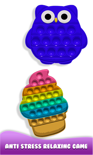 Pop It Anti Stress Simulator - Gameplay image of android game