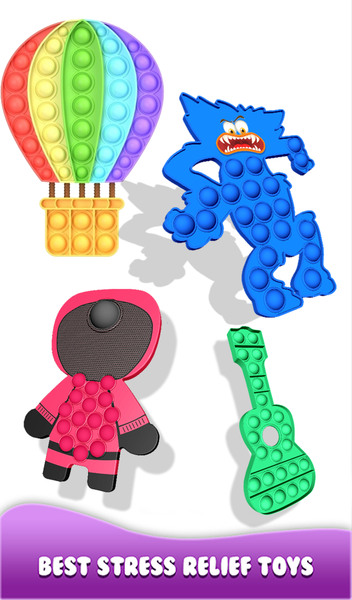 Pop It Anti Stress Simulator - Gameplay image of android game
