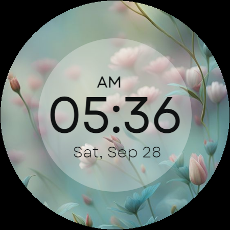 Minimal Elegant Floral WF - عکس برنامه موبایلی اندروید