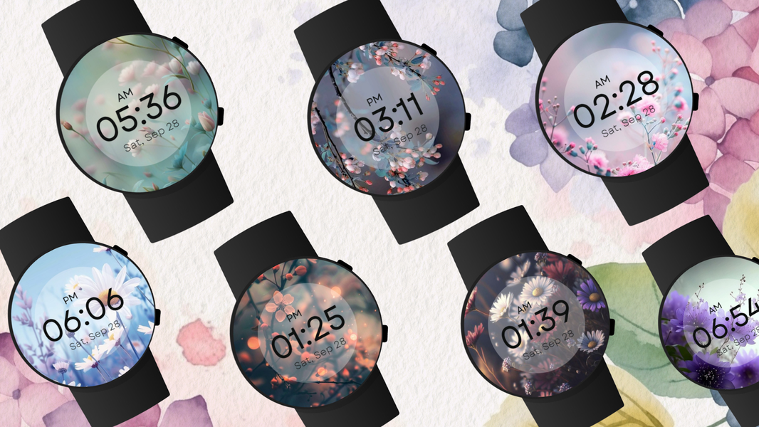 Minimal Elegant Floral WF - عکس برنامه موبایلی اندروید