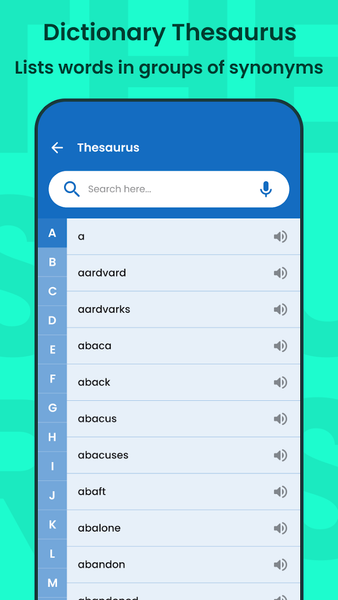 English Dictionary: Vocabulary - عکس برنامه موبایلی اندروید