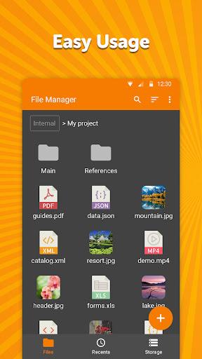 Simple File Manager - عکس برنامه موبایلی اندروید