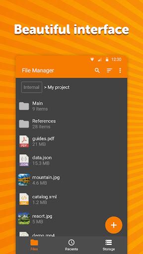 Simple File Manager - Image screenshot of android app