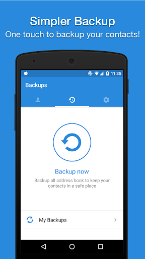 Easy Contacts Backup & Restore - عکس برنامه موبایلی اندروید