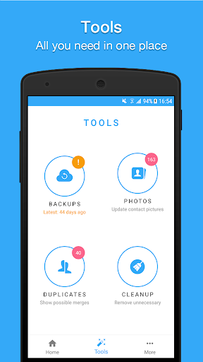 Easy Contacts and Phone - عکس برنامه موبایلی اندروید