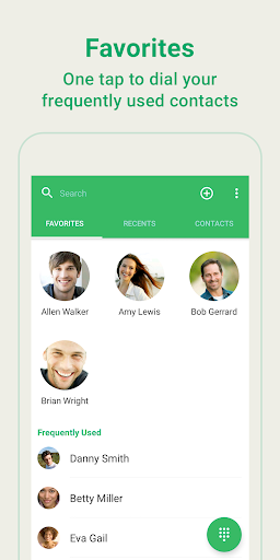 Easy Phone: Dialer & Caller ID - عکس برنامه موبایلی اندروید