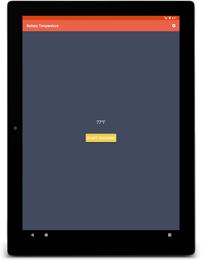 Battery Temperature - عکس برنامه موبایلی اندروید