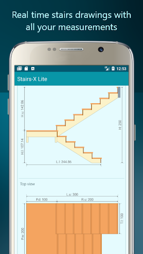 Stairs-X Lite - Calculator - عکس برنامه موبایلی اندروید