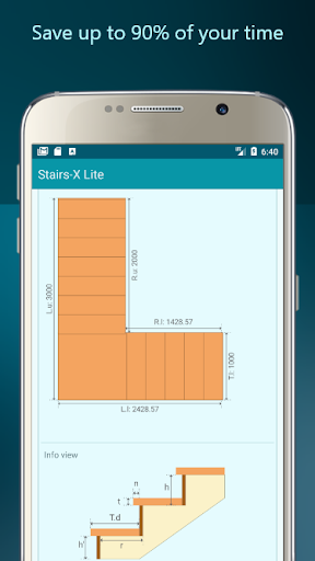 Stairs-X Lite - Calculator - عکس برنامه موبایلی اندروید