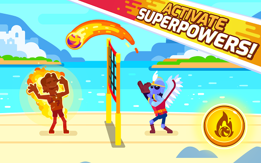 Beach Volleyball Challenge - Gameplay image of android game