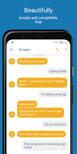 Messages Plus - SMS Design - Image screenshot of android app