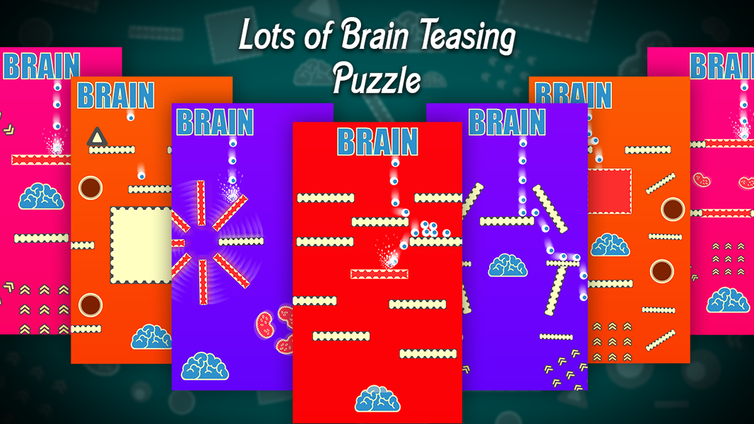 Brain Cells - Physics Puzzles - عکس بازی موبایلی اندروید