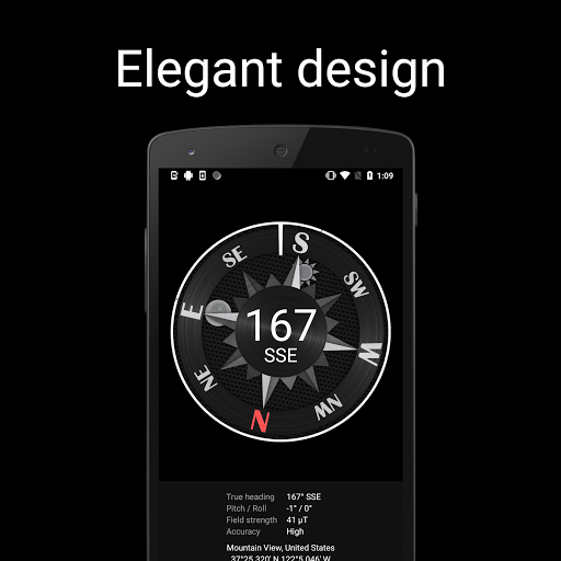 Compass Steel - Image screenshot of android app