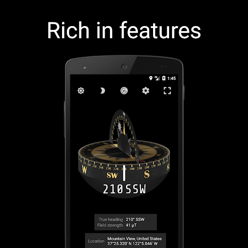 Compass Steel ۳D - عکس برنامه موبایلی اندروید