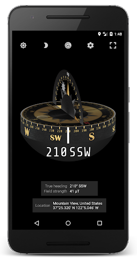 Compass Steel ۳D - عکس برنامه موبایلی اندروید