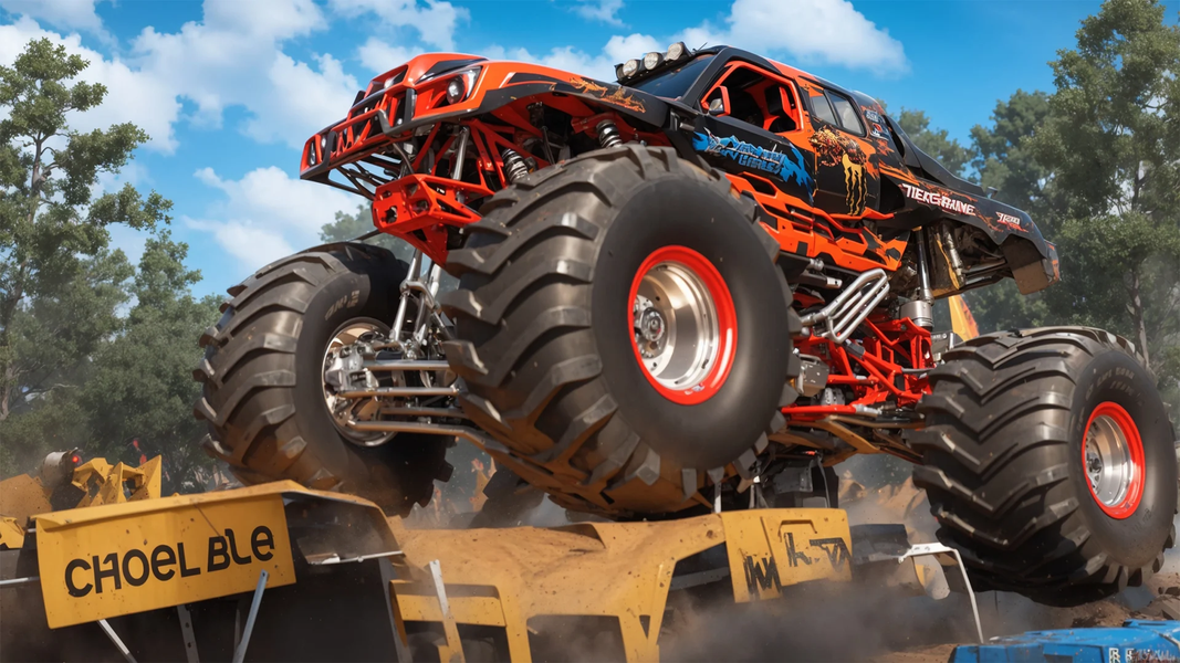 Monster Truck Real Derby Crash - عکس بازی موبایلی اندروید