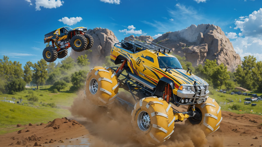 Monster Truck Real Derby Crash - عکس بازی موبایلی اندروید