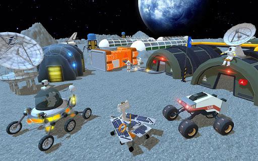 Space Mars Rover Simulator 3D - Image screenshot of android app