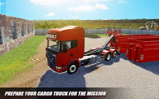 Euro Cargo Truck Simulation ۳D - عکس بازی موبایلی اندروید