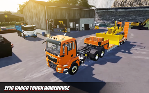 Euro Cargo Truck Simulation ۳D - عکس بازی موبایلی اندروید