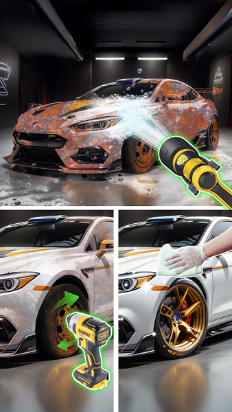 Car Wash Simulator: ASMR Game - عکس بازی موبایلی اندروید