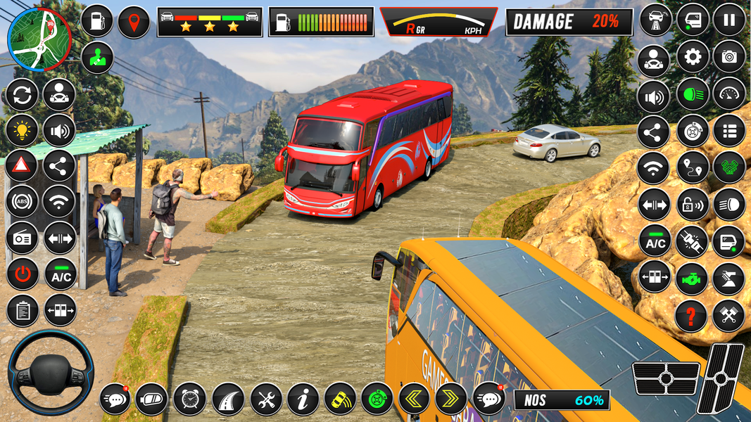 Bus Game 3D: City Coach Bus - Gameplay image of android game