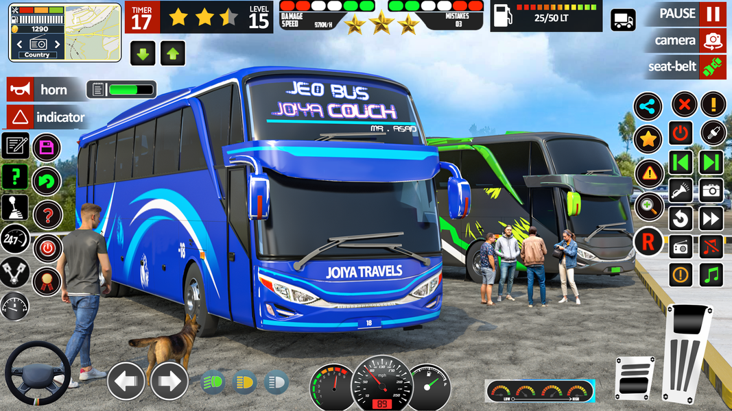 Bus Game 3D: City Coach Bus - عکس بازی موبایلی اندروید